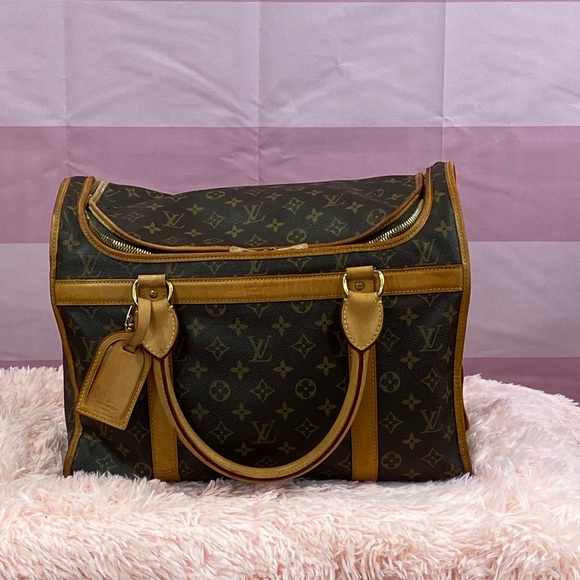 Authentic Louis Vuitton Monogram Pet Carrier 40 - Picture 1 of 11